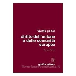 DIRITTO DELL`UNIONE E D/COMUNITA EUROPEE