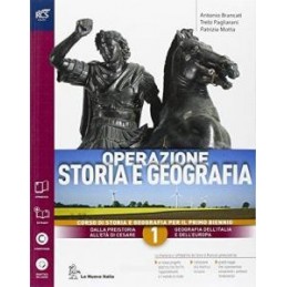 OPERAZIONE STORIA E GEOGRAFIA CLASSE 1 - LIBRO MISTO CON OPENBOOK VOLUME 1 + ATLANTE IERI E OGGI + E