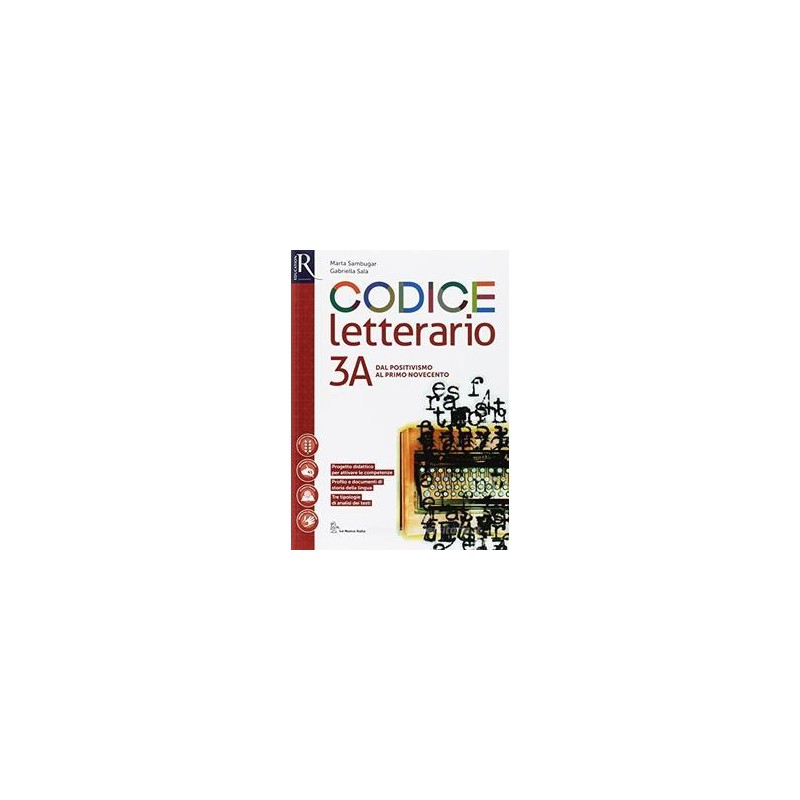 CODICE LETTERARIO 3 - LIBRO MISTO CON HUB LIBRO YOUNG VOL 3A + VOL 3B + PERCORSI + HUB LIBRO YOUNG +