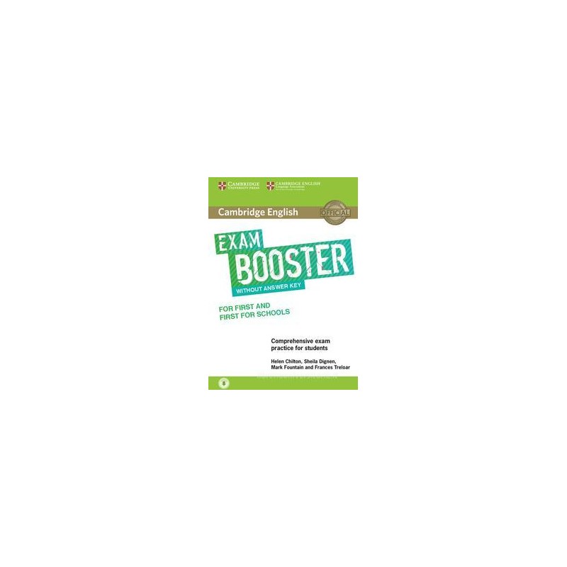 EXAM BOOSTER FIRST FOR SCHOOLS WITH AUDIO