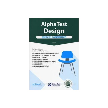  ALPHA TEST. DESIGN. ESERCIZI COMMENTATI: 9788848320702