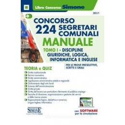 concorso-224-segretari-comunali-manuale-tomo-1-discipline-giuridiche-logica-informatica-inglese