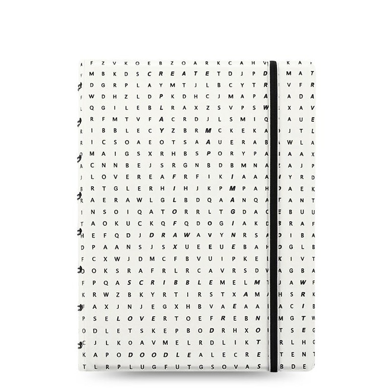 notebook-filofax-a5-impressions-collection-nerobianco