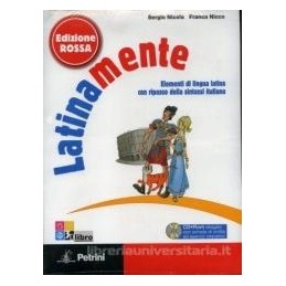 LATINAMENTE EDIZ.ROSSA +VOCAB. +CD ROM
