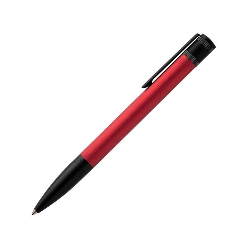 hugo-boss-explore-brushed-red-ballpoint-pen