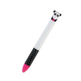 penna-caneta-2-cores-legami-clickclack--panda