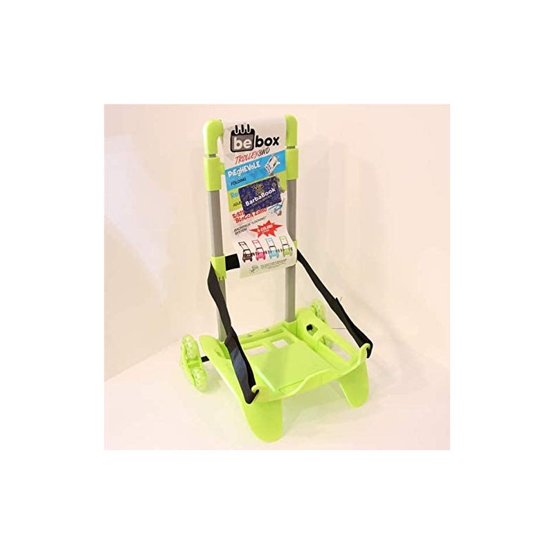 CARRELLO SEVEN TROLLEY 3 RUOTE NERO