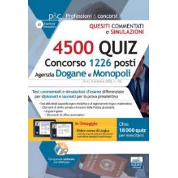 4500-quiz-concorso-1226-posti-agenzia-dogane-e-monopoli-monopoli-test-commentati-e-simulazioni-de