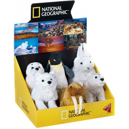 NATIONAL GEOGRAPHIC GIOCATTOLO, ANIMALI PELUCHE POLAR