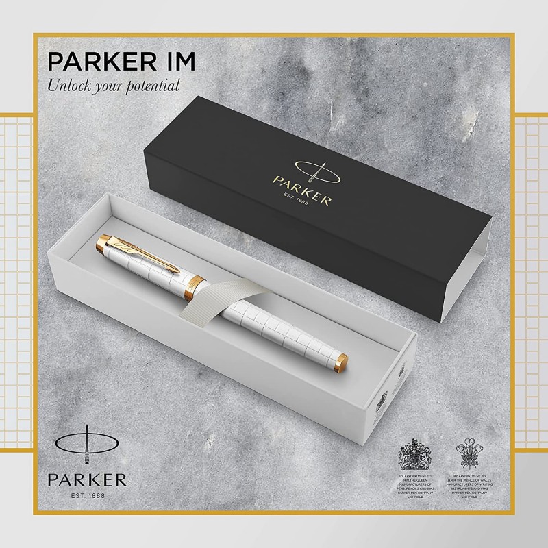 Penna stilografica Parker Premier Black Lacquer GT.