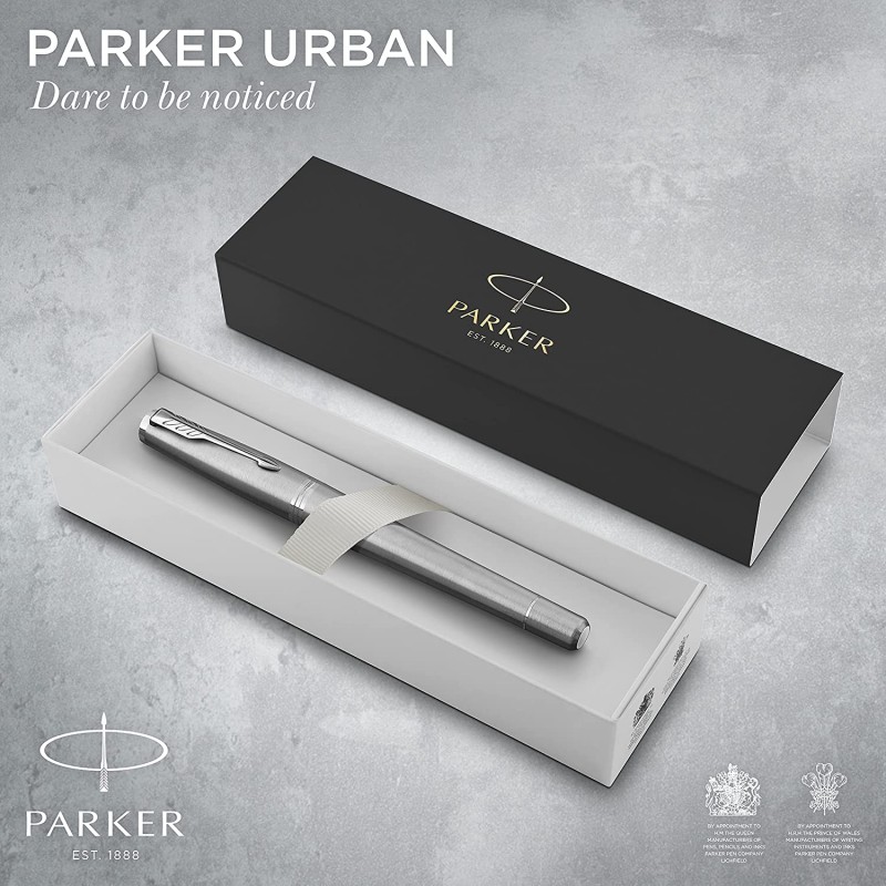 Penna stilografica Parker IM Premium pennino M Dark Espresso CT