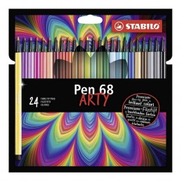 stabilo-pen-68-brush-arty-confezione-24-colori