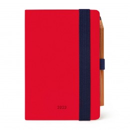 agenda-legami-12-mesi-bigiornaliera-2023-mini-con-matita-cm65x10-red