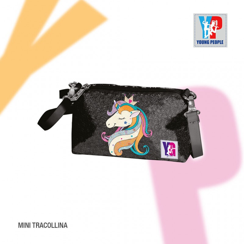 mini-tracollina-unicorn-black mini-tracollina-unicorn-black