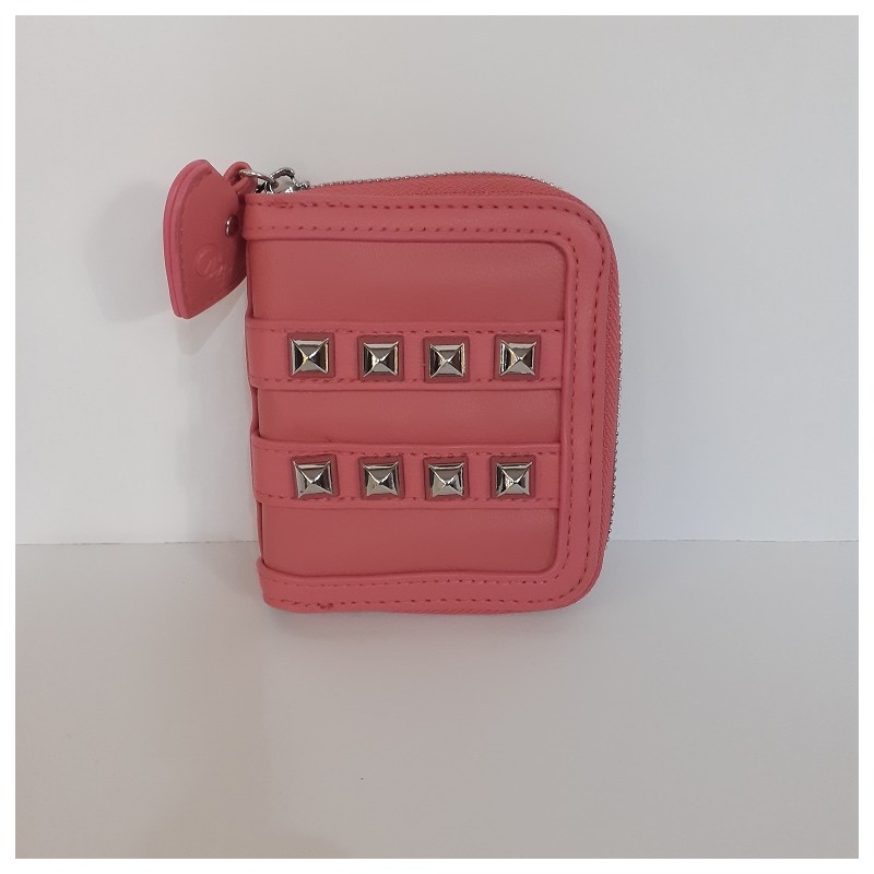 portafoglio-portamonete-compact-comix-studs-rosa