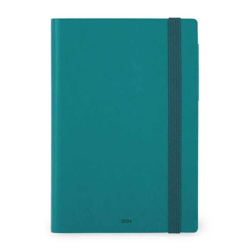 AGENDA 2024 LEGAMI 12 MESI GIORNALIERA - LARGE GREEN CM 17X24