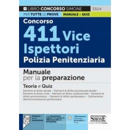 concorso-411-vice-ispettori-polizia-penitenziaria-manuale-per-la-preparazione-teoria-e-quiz-con-e