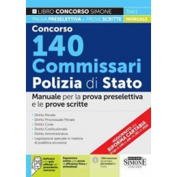 concorso-140-commissari-polizia-di-stato-manuale-per-la-prova-preselettiva-e-le-prove-scritte-con