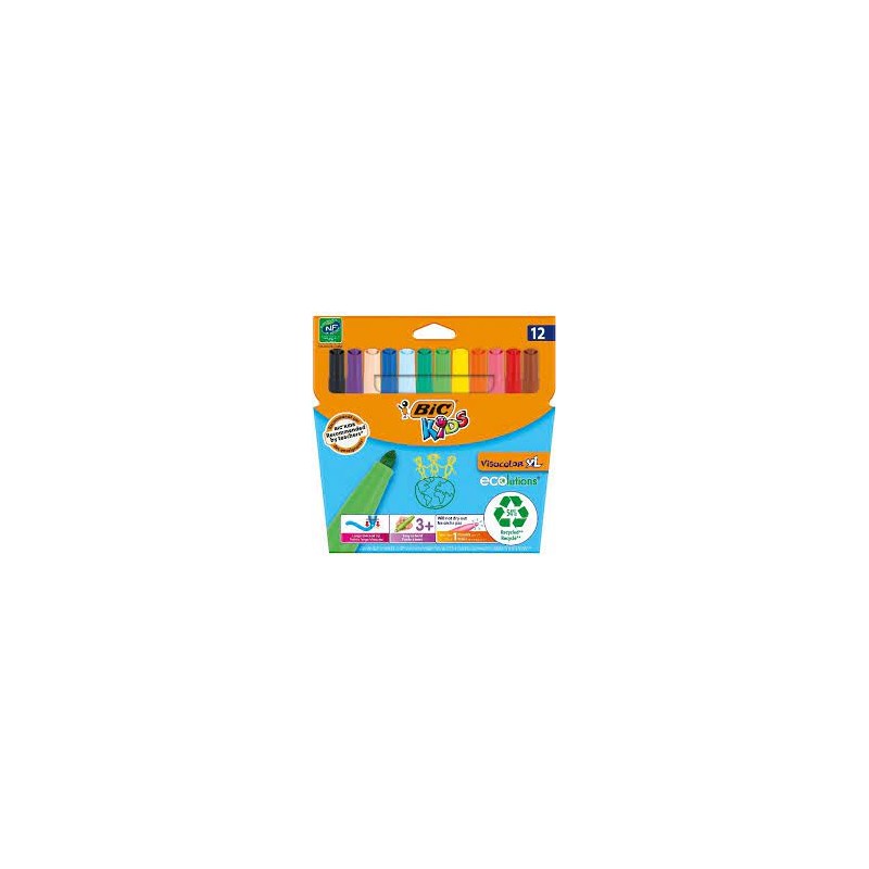 bic-kids--confezione-da-12-pennarelli-ecolutions-visa-color-xl-colori-assortiti