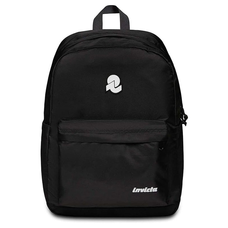 zaino-invicta-carlson-plain-backpack-grs-nero