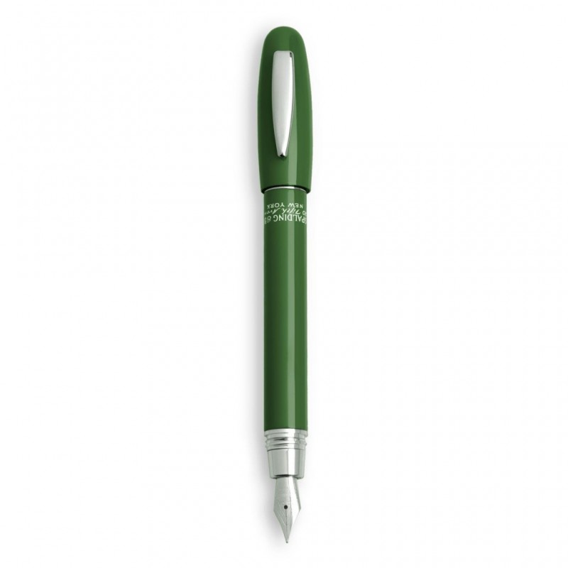 penna-stilografica-short-classic-spalding-bros-colore-verde-scuro