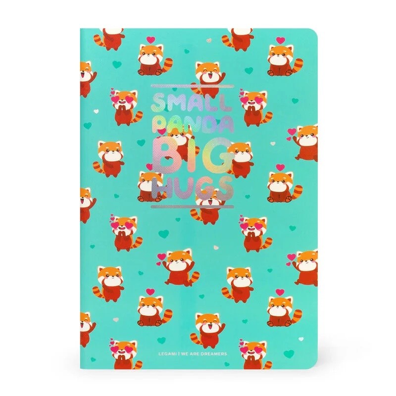 quaderno-a-righe-legami-red-panda-foglio-a5-80-pagine