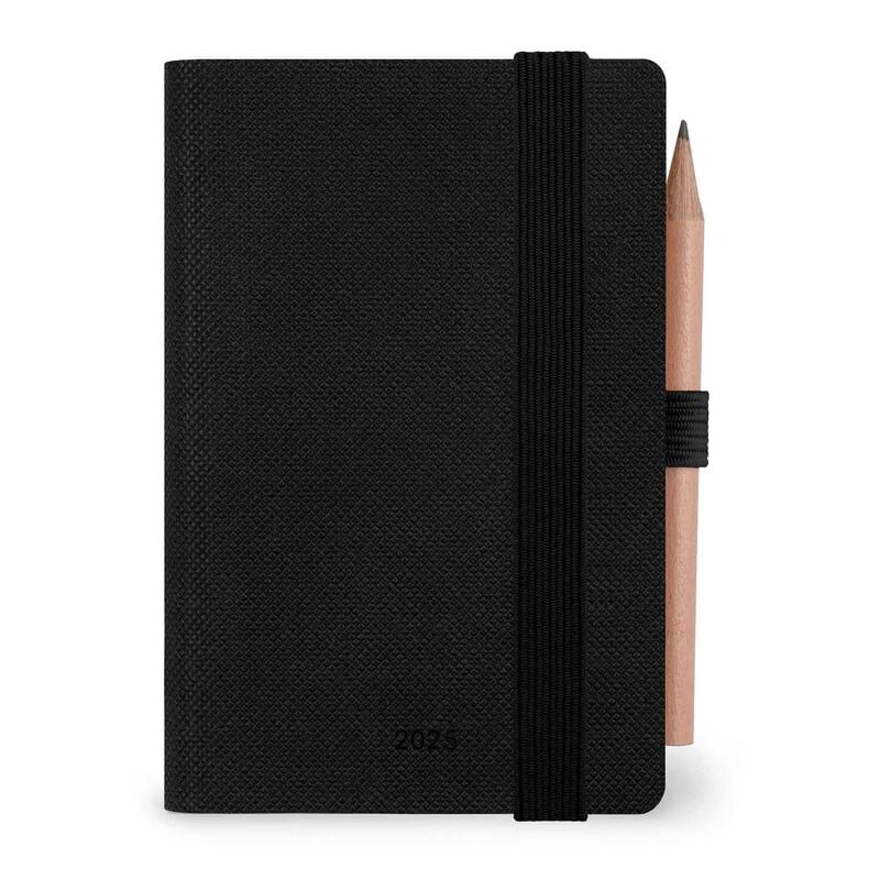 agenda-12-mesi-2025-bigiornaliera-mini-cm65x10-black-diamond