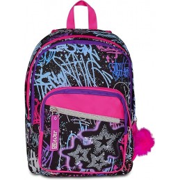 sj-gang-style-jam-gang-zaino-scuola-doppio-scomparto-sj-ever-fucsia-e-nerodoppio-scom