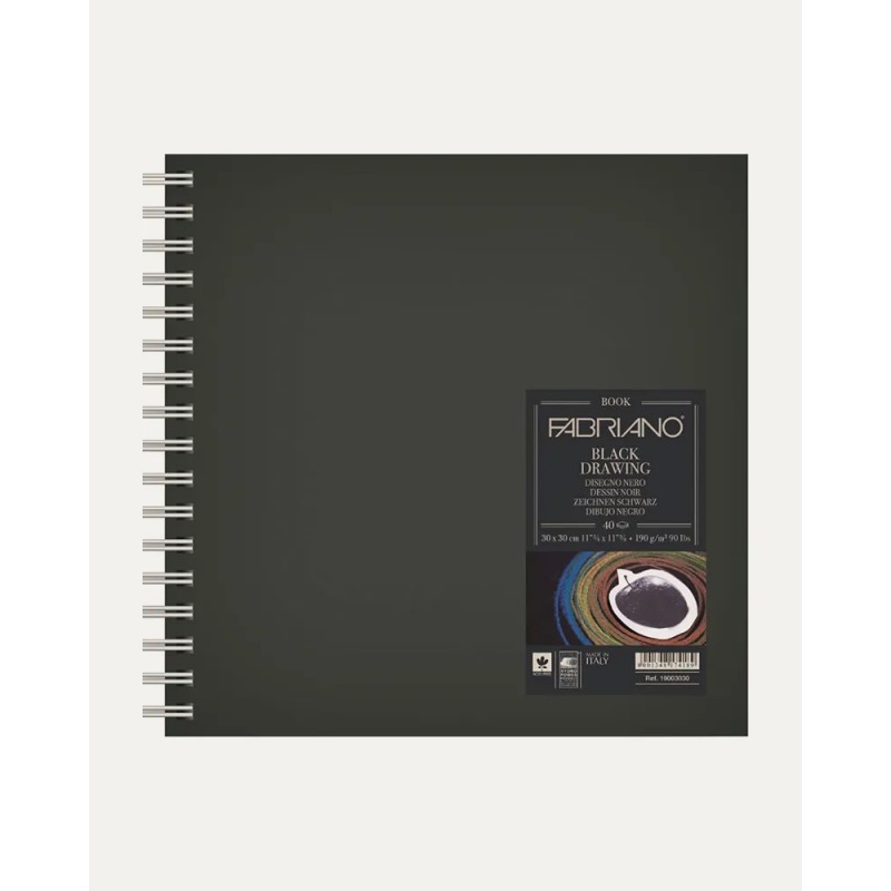 fabriano-draing-blackbook-30x30cm-190grm-40-fogli-con-spirale fabriano-draing-blackbook-30x30cm-190grm-40-fogli-con-spirale