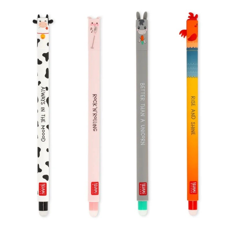 set-di-4-penne-gel-cancellabili--erasable-pen set-di-4-penne-gel-cancellabili--erasable-pen