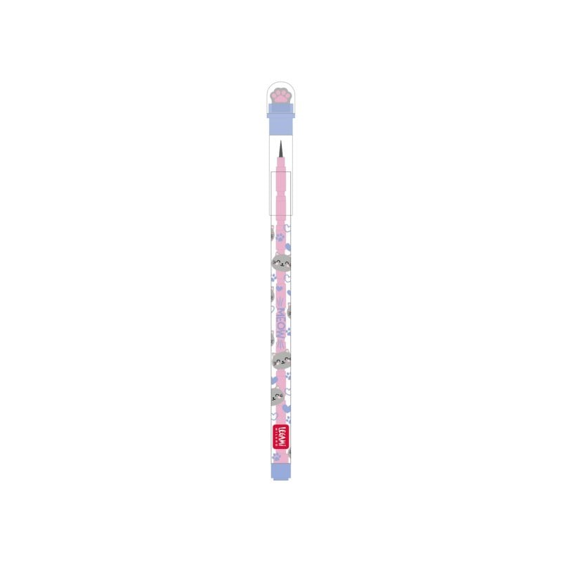 legami-matita-impilabile-con-gomma--gatto--2b-legami