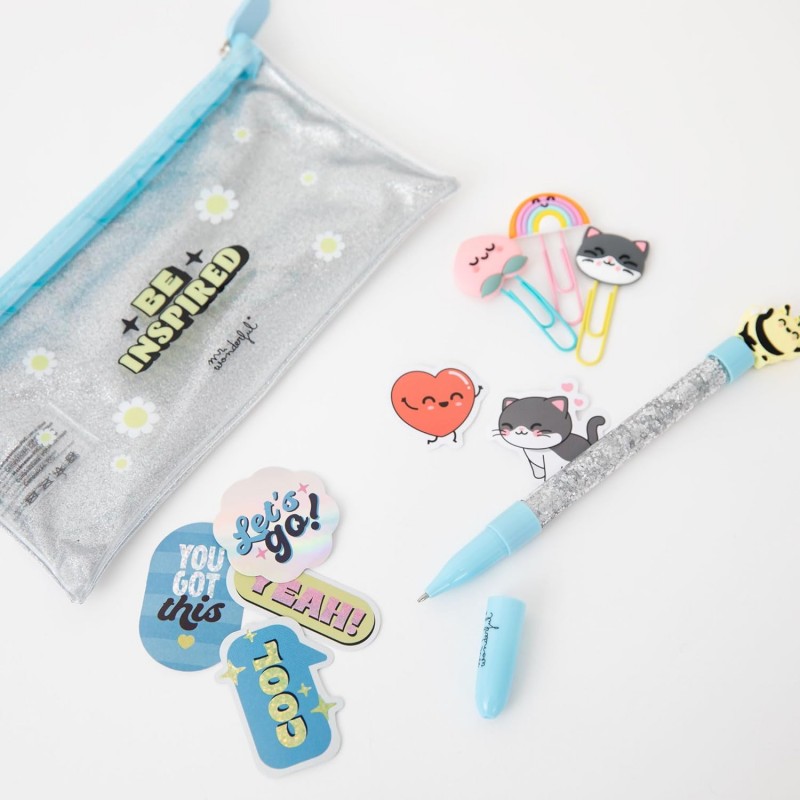 mr-onderful--set-di-astuccio--penna--graffette--sticker-glitter--be-inspired