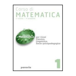 CORSO DI MATEMATICA 5 X TR LS,LL,SC.UM.