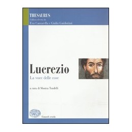LUCREZIO  LA VOCE DELLE COSE