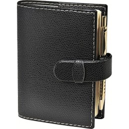 agenda-quo-vadis-rigiro-2026-settimanale-club-nero-10x15-cm-con-penna