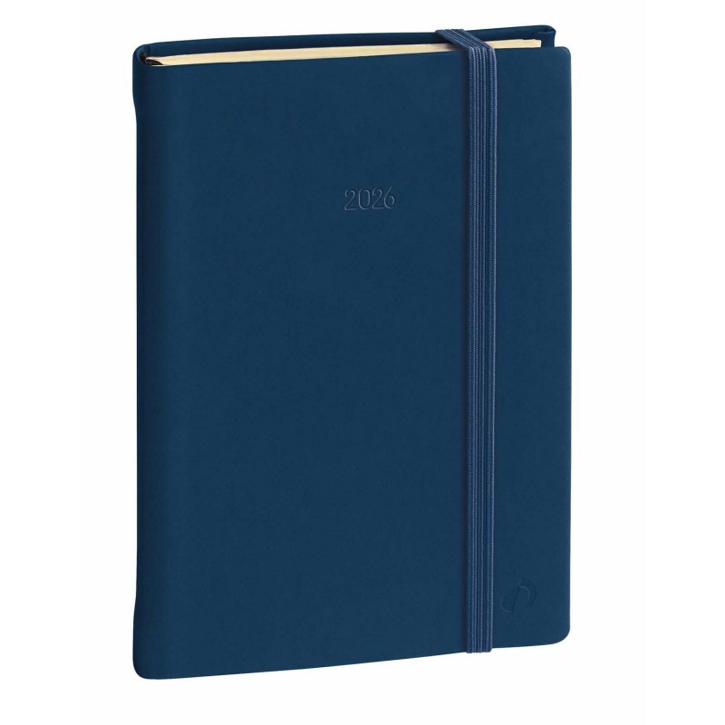 agenda-quo-vadis-daily-pocket-giornaliera-silk-navy-elas-85x13cm