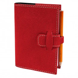 agenda-quo-vadis-maor-giornaliera-2026-club-rosso-con-matita-85x13cm