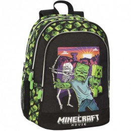 zaino-scuola-3-scomparti-minecraft-movie