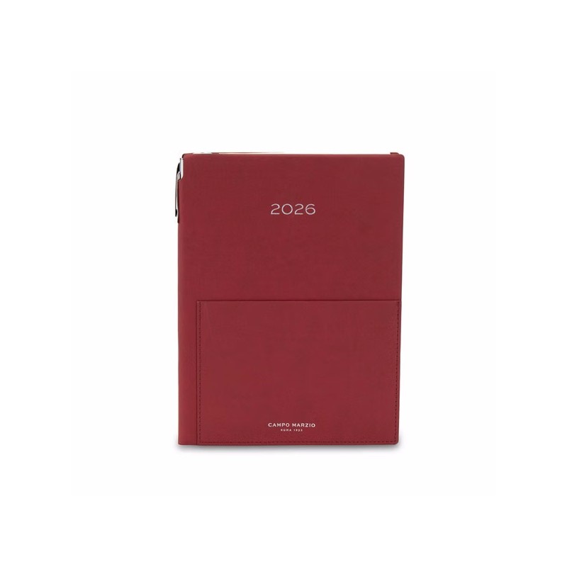 agenda-giornaliera-con-tasca-frontale-2026-campo-marzio-12x18-burgundy agenda-giornaliera-con-tasca-frontale-2026-campo-marzio-12x18-burgundy