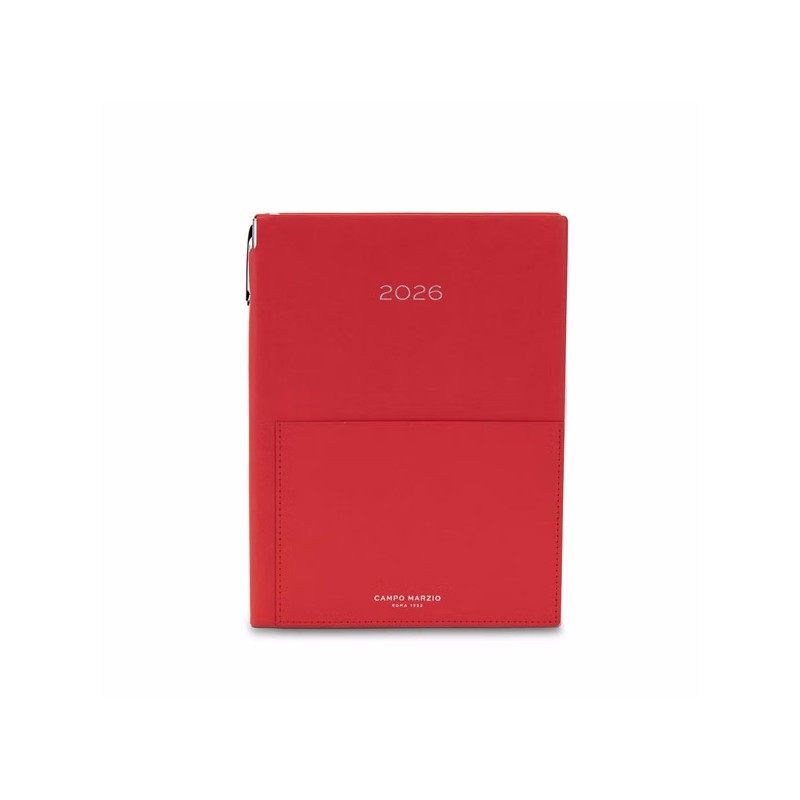 agenda-giornaliera-con-tasca-frontale-2026-campo-marzio-12x18-rossa agenda-giornaliera-con-tasca-frontale-2026-campo-marzio-12x18-rossa