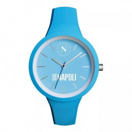 napoli-orologio-da-polso-one-azzurro-lancette-metallo