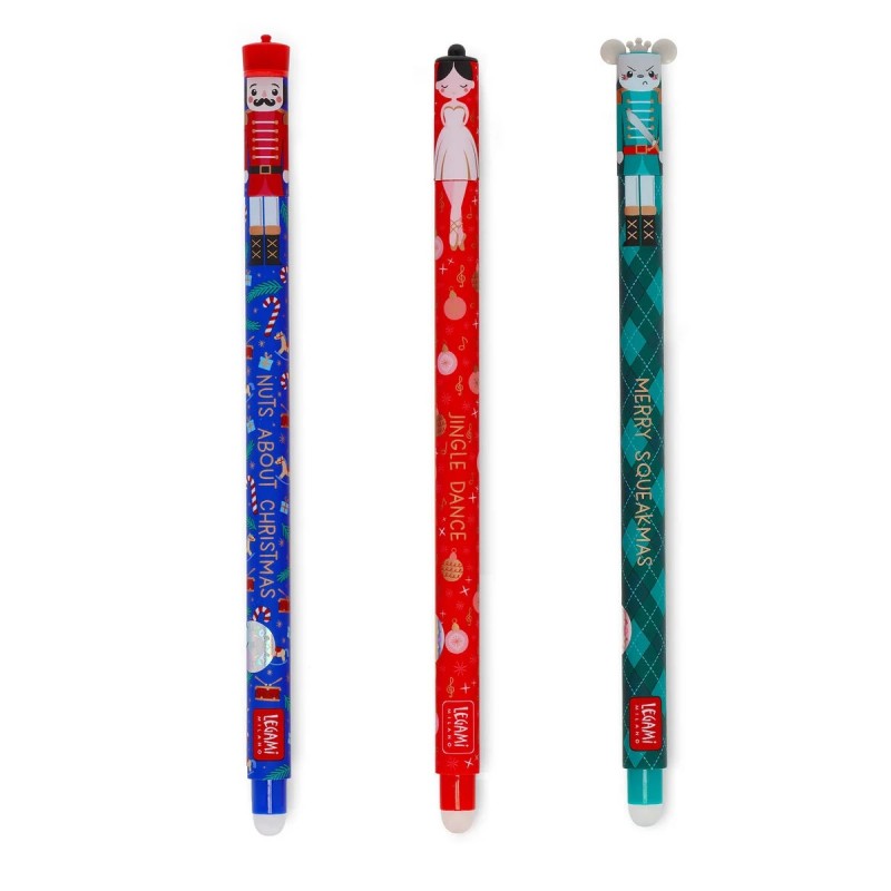 set-di-3-penne-gel-cancellabili-natalizie--the-nutcracker--erasable-pen