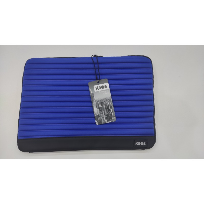 porta-pc-organizato-embossed-blu-kaos