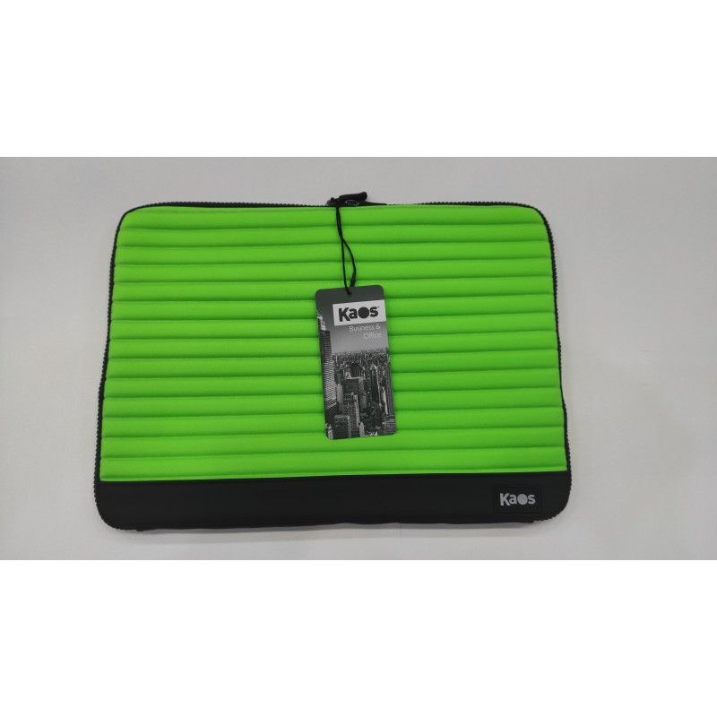 porta-pc-organizato-embossed-verde-kaos
