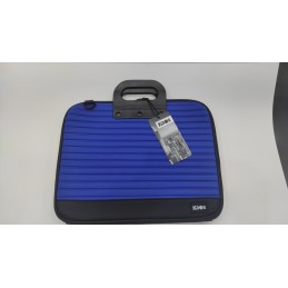 cartella-porta-pc-rigida-embossed-blu-kaos