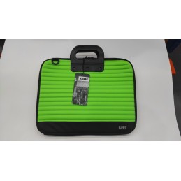 cartella-porta-pc-rigida-embossed-verde-kaos