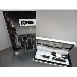 penna-sfera-nera-finiture-metallo-kaos