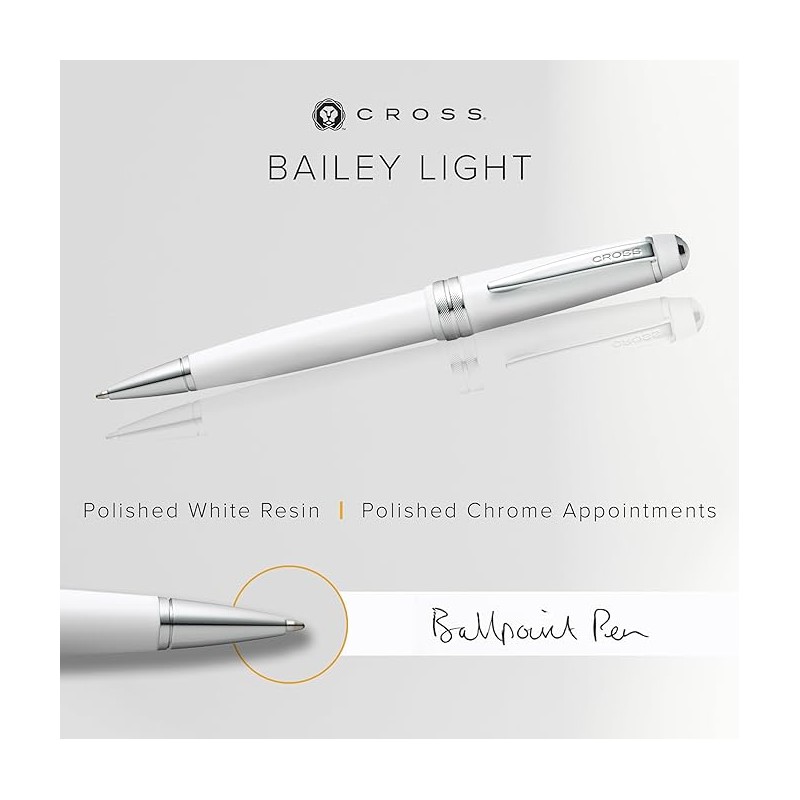 penna-sfera-cross--bailey-light-bianca