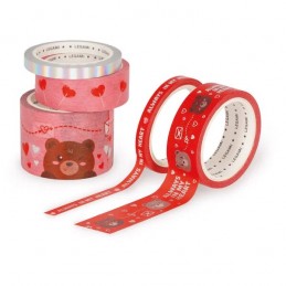 set-di-5-nastri-adesivi-decorativi-di-carta-teddy-bear--tape-by-tape