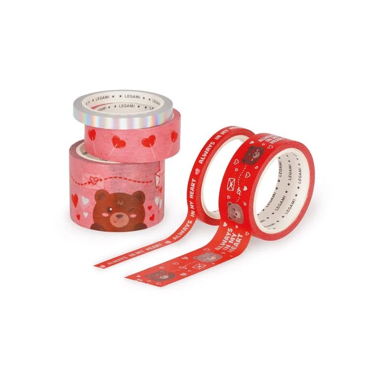 set-di-5-nastri-adesivi-decorativi-di-carta-teddy-bear--tape-by-tape